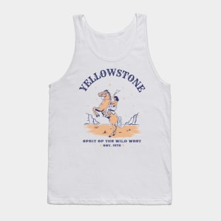 Yellowstone Spirit Of The Wildwest Tank Top